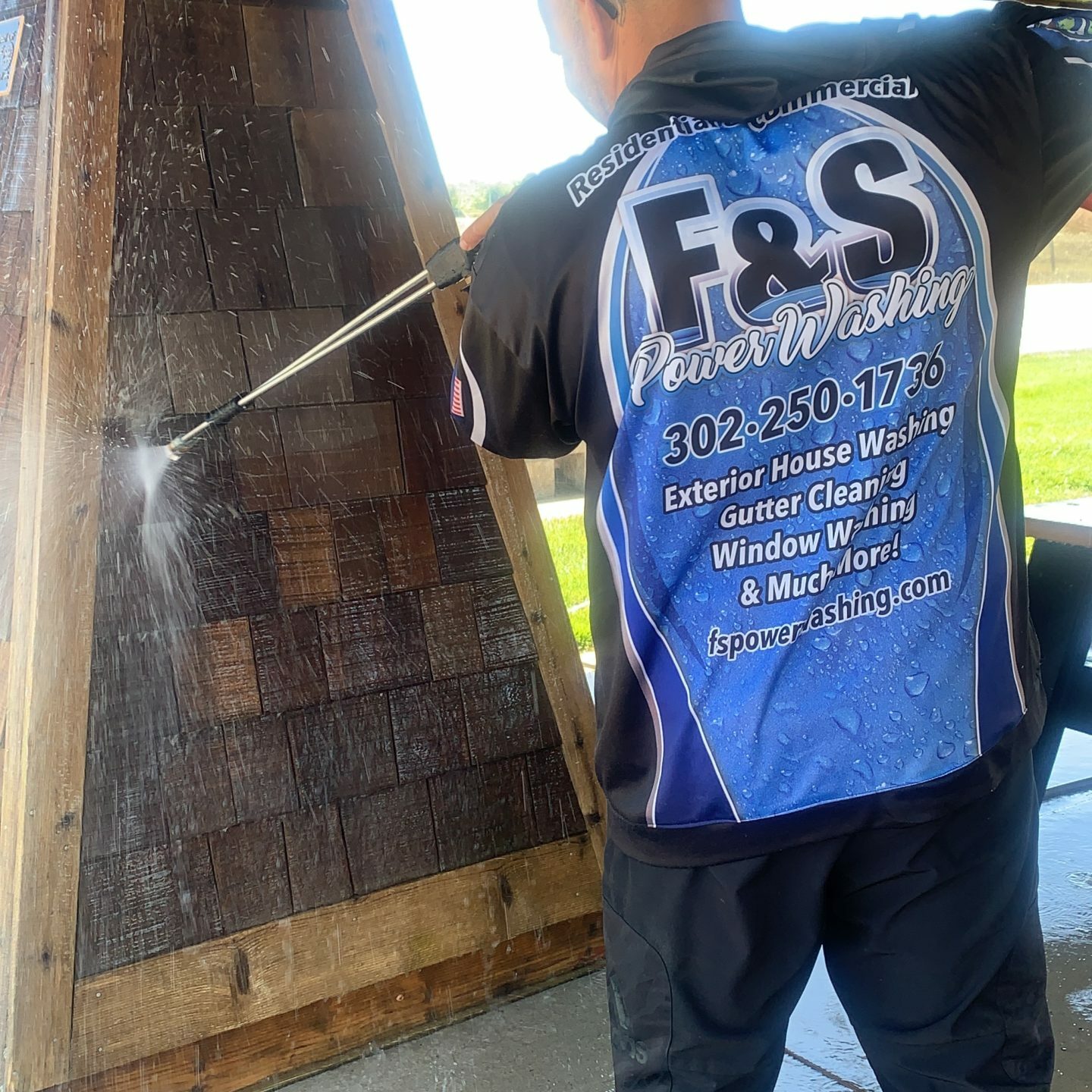 the F&s Powerwashing Team Uses the Most Advanced Pressure-washing Systems to Eliminate the Most Common Pollutants from Wooden Surfaces. Our Team is Insured, Bonded, and Experienced to Handle Every Washing Session with Guaranteed Quality. We Continuously Develop Our Processes to Ensure That Homeowners Receive the Most Cost-effective and Environmentally Friendly Cleaning Solution for Their Precious Woodwork.