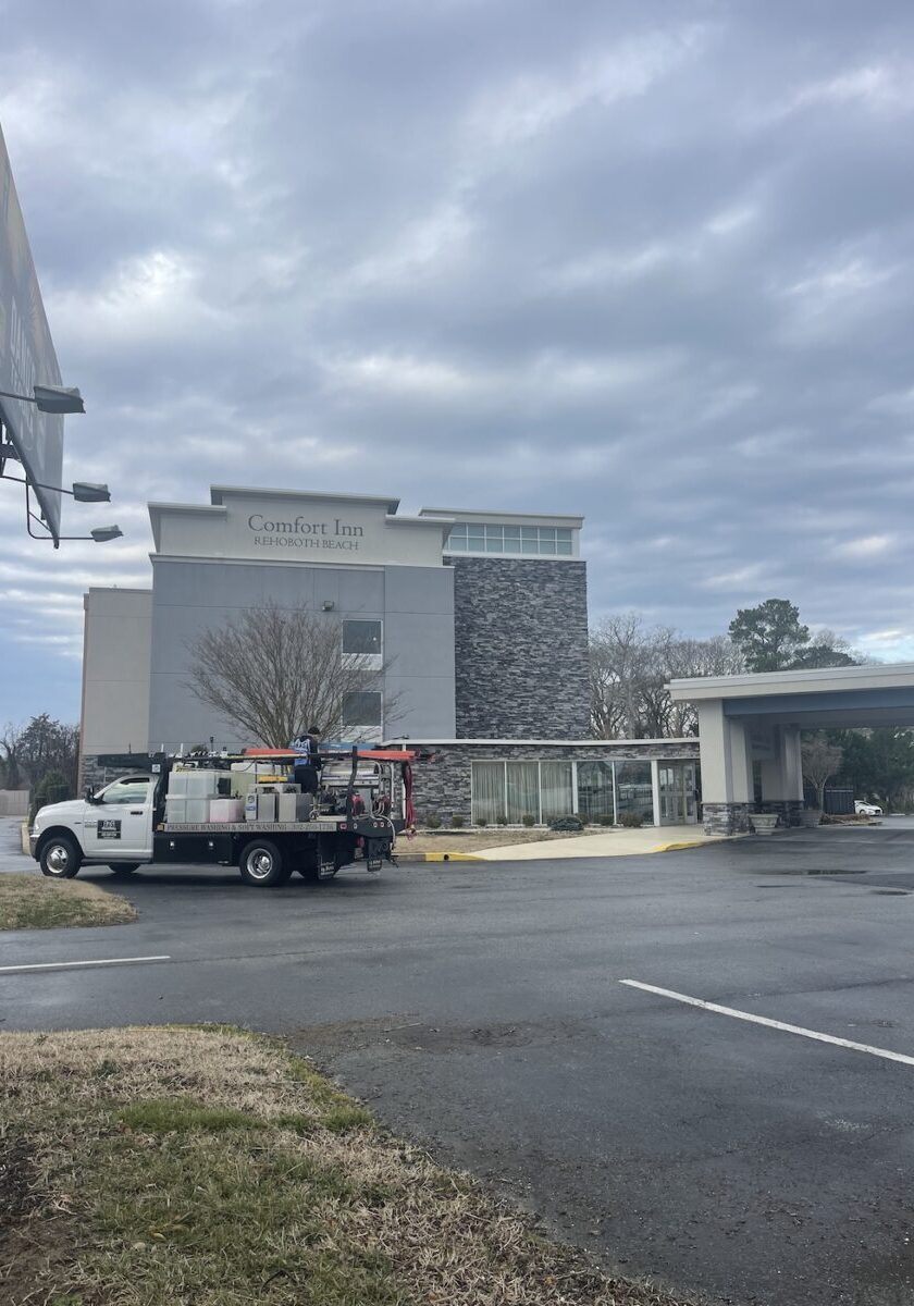 Hotel Pressure Washing