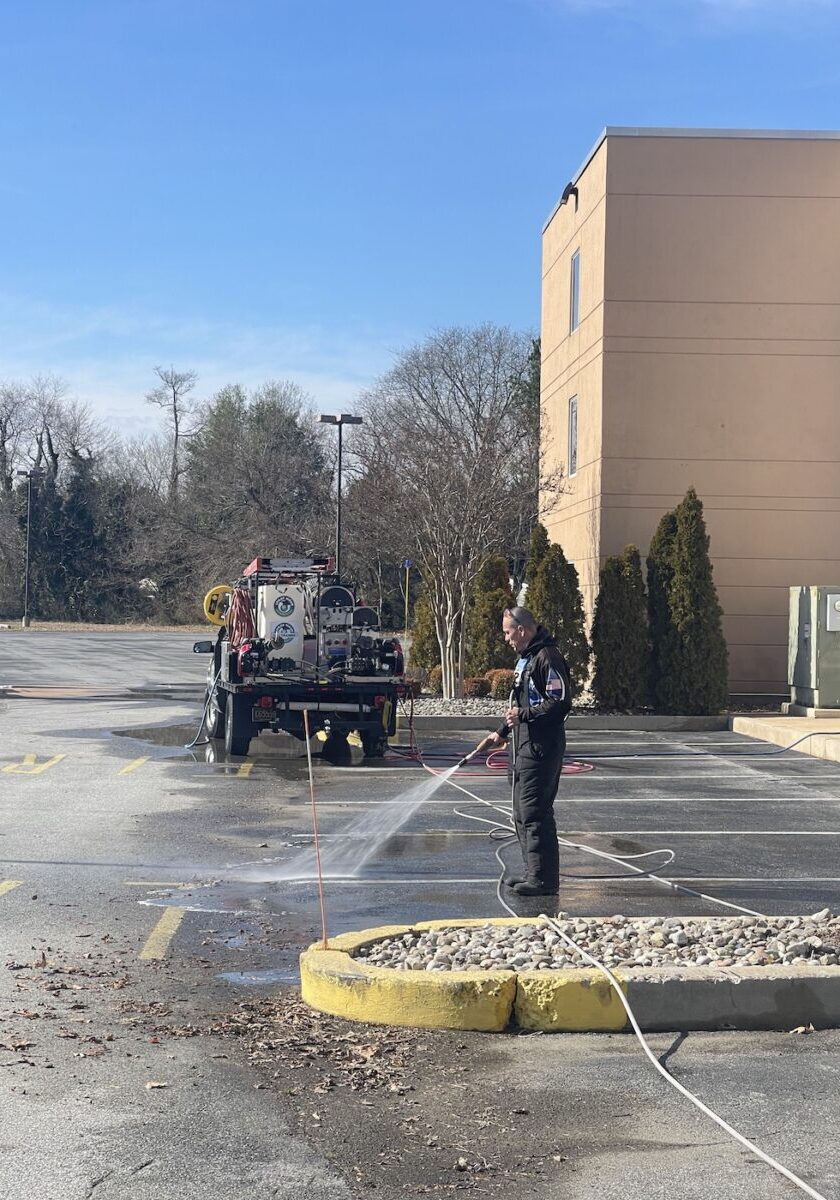 Hotel Pressure Washing