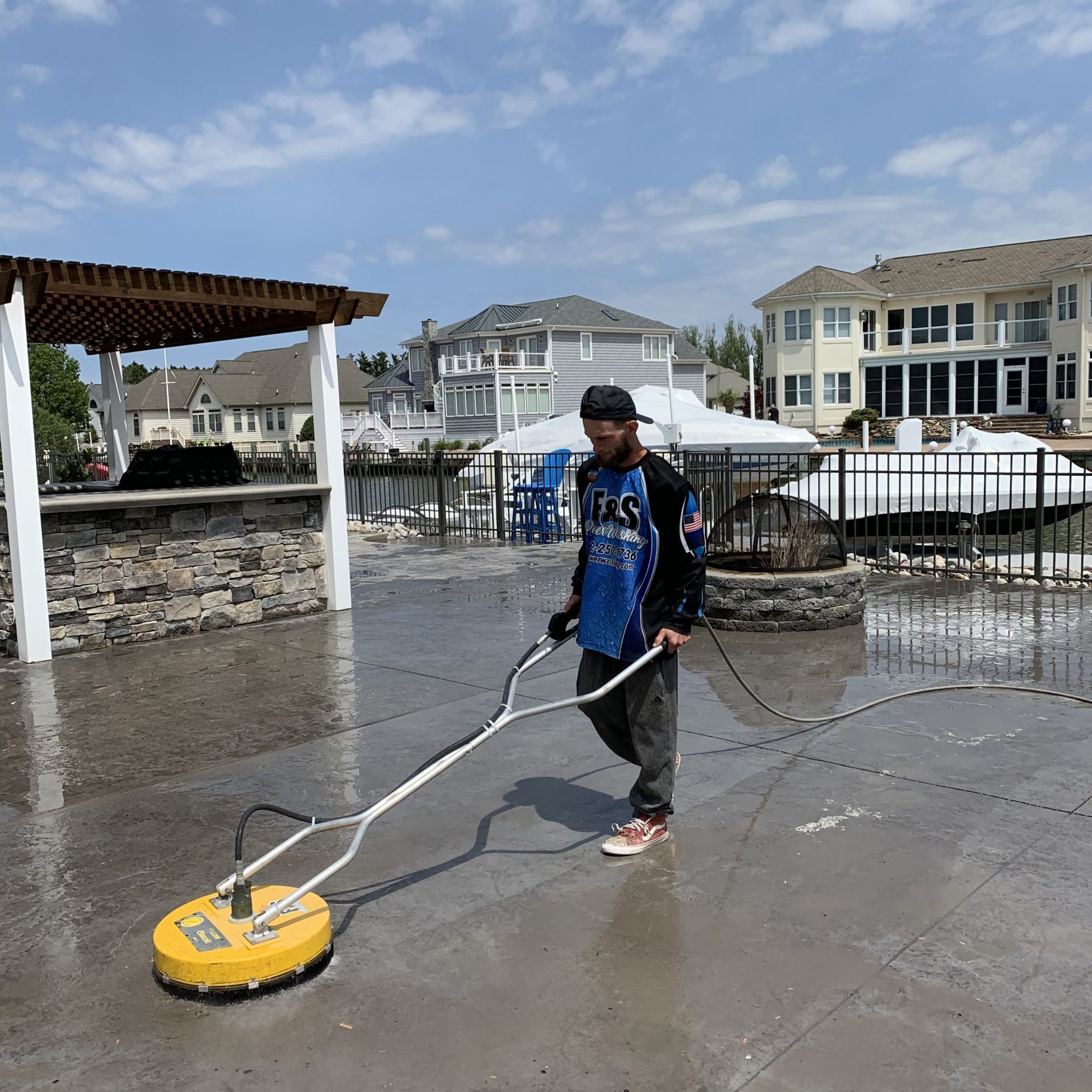 Concrete Power Washing Services