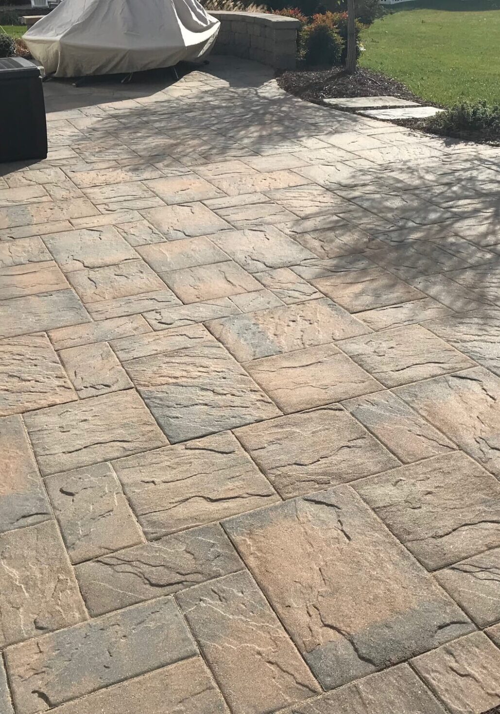 Stamped Concrete Power Washing